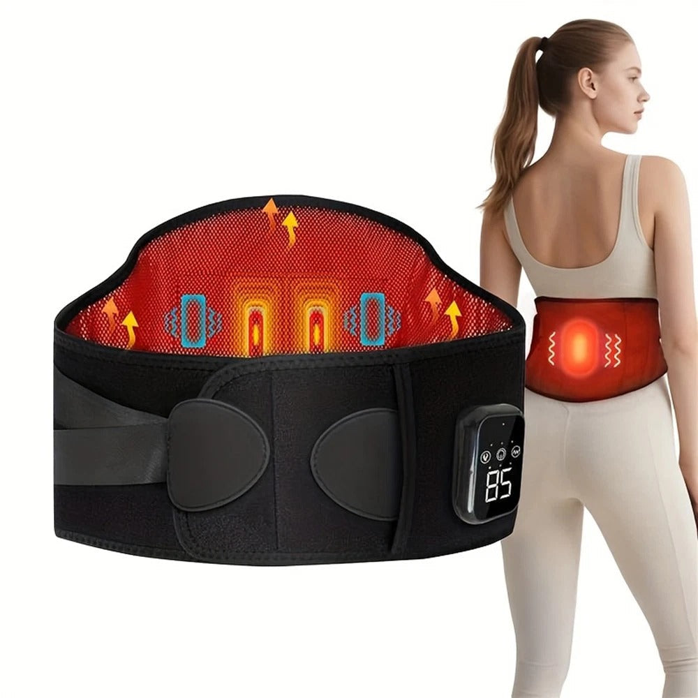 Heated Lower Back Brace for Back Pain Relief