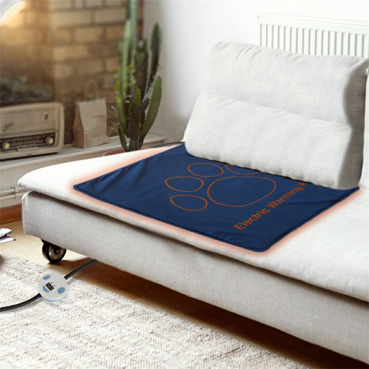 Heated Pet Pad | Waterproof & Scratch-Resistant | Washable Warming Mat 61 cm × 46 cm