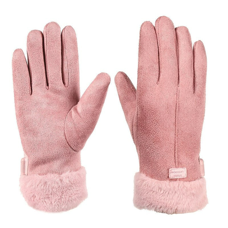Boneroshop | Women's Touchscreen Warm Winter Gloves