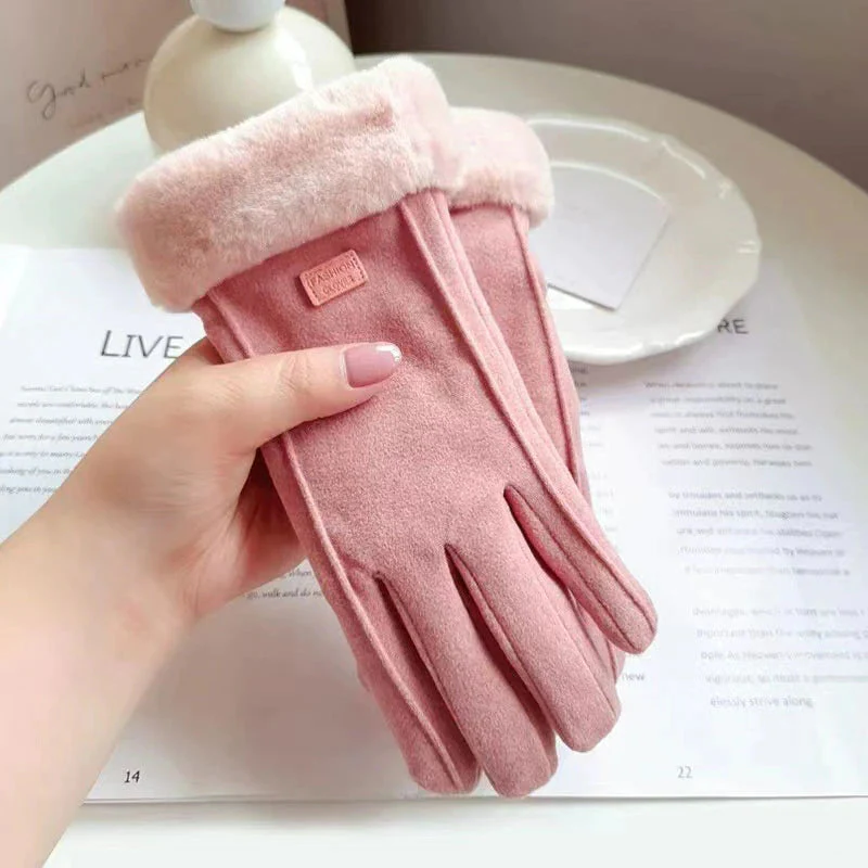 Boneroshop | Women's Touchscreen Warm Winter Gloves