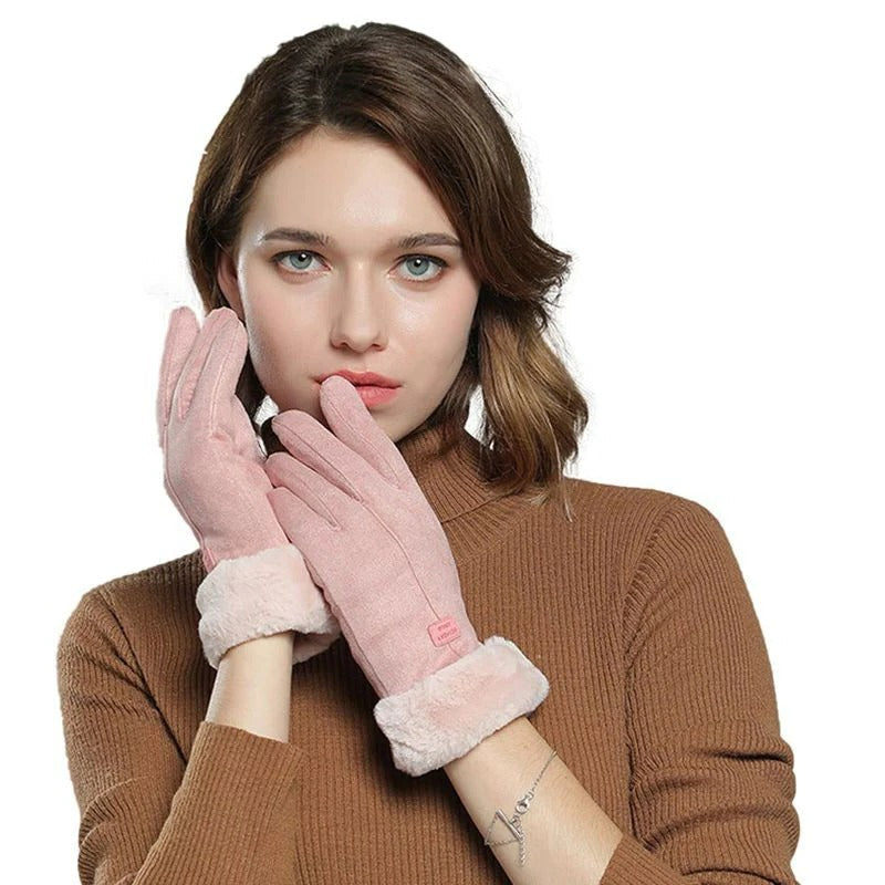 Boneroshop | Women's Touchscreen Warm Winter Gloves