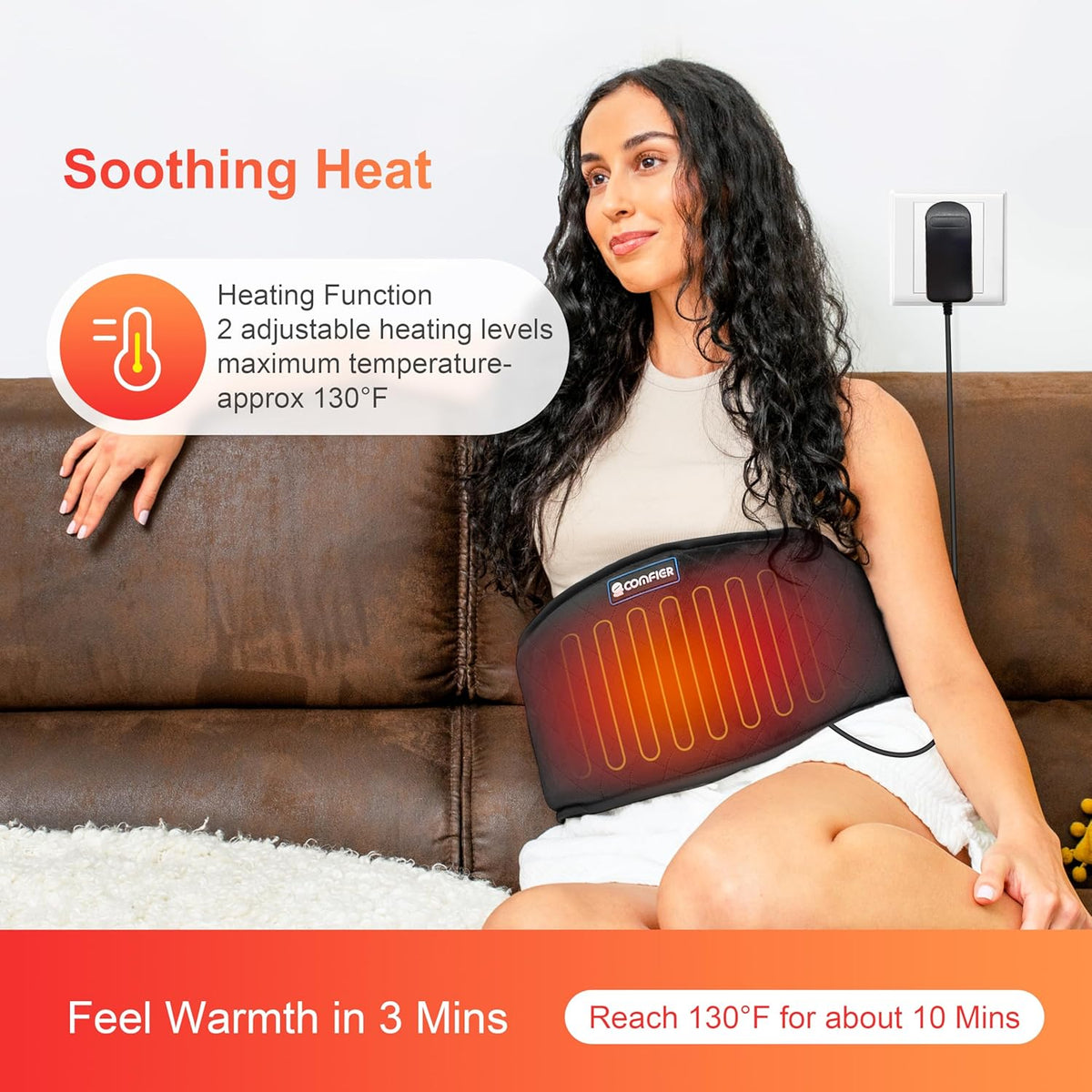 Heating Pad for Back Pain Relief