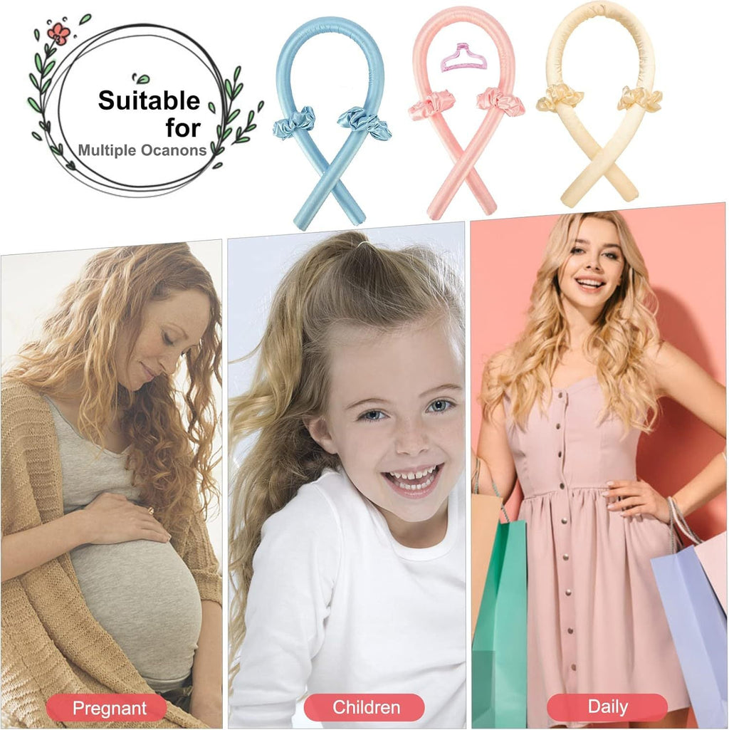 Heatless Hair Styling Curlers