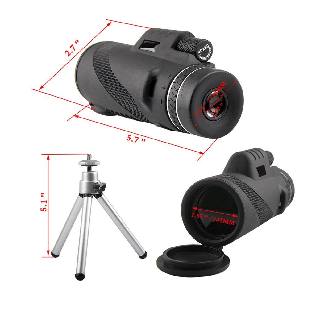 High Definition Monocular Telescope 40x60
