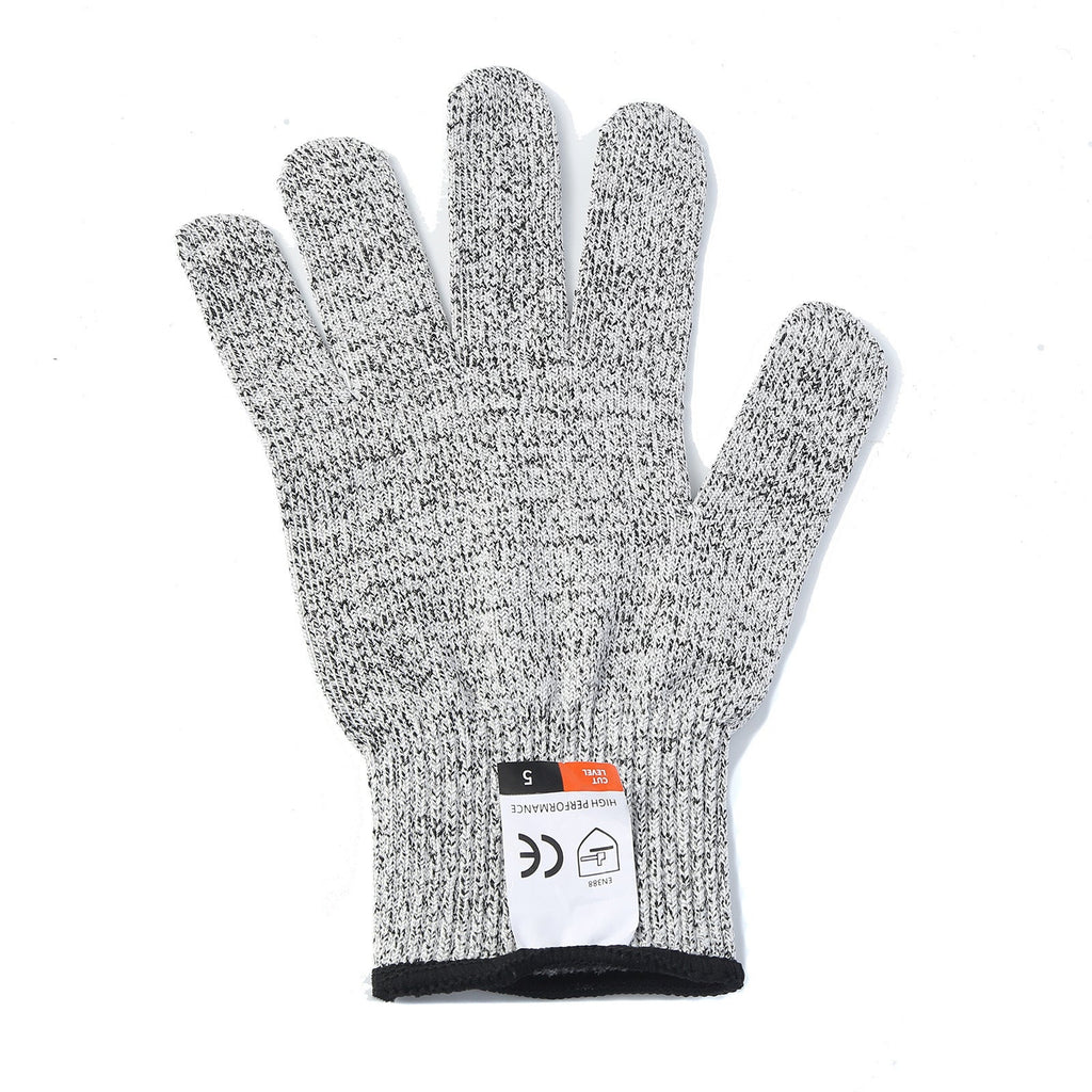 High Performance Cut-Resistant Knit Safety Glove with Thermal Fleece Lining and Reinforced Cuff