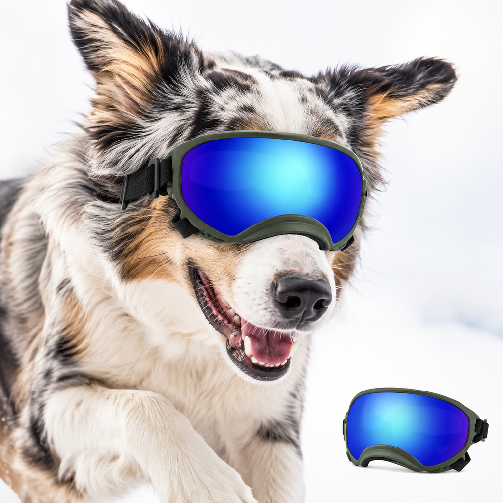 High-Performance Polarised Snow and Ski Goggles with Anti-Fog Airflow System