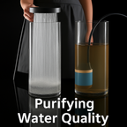 High-Pressure Shower Head with Turbo Boost Technology and Filtration