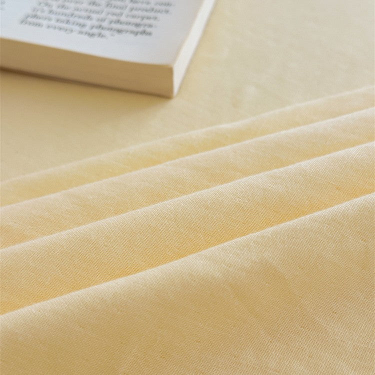 High-Quality Extra-Soft Cotton-Linen Bed Sheet