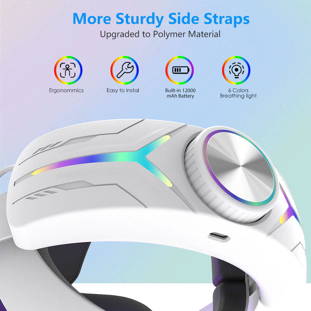 High-Tech VR Headset with Advanced Colour Technology