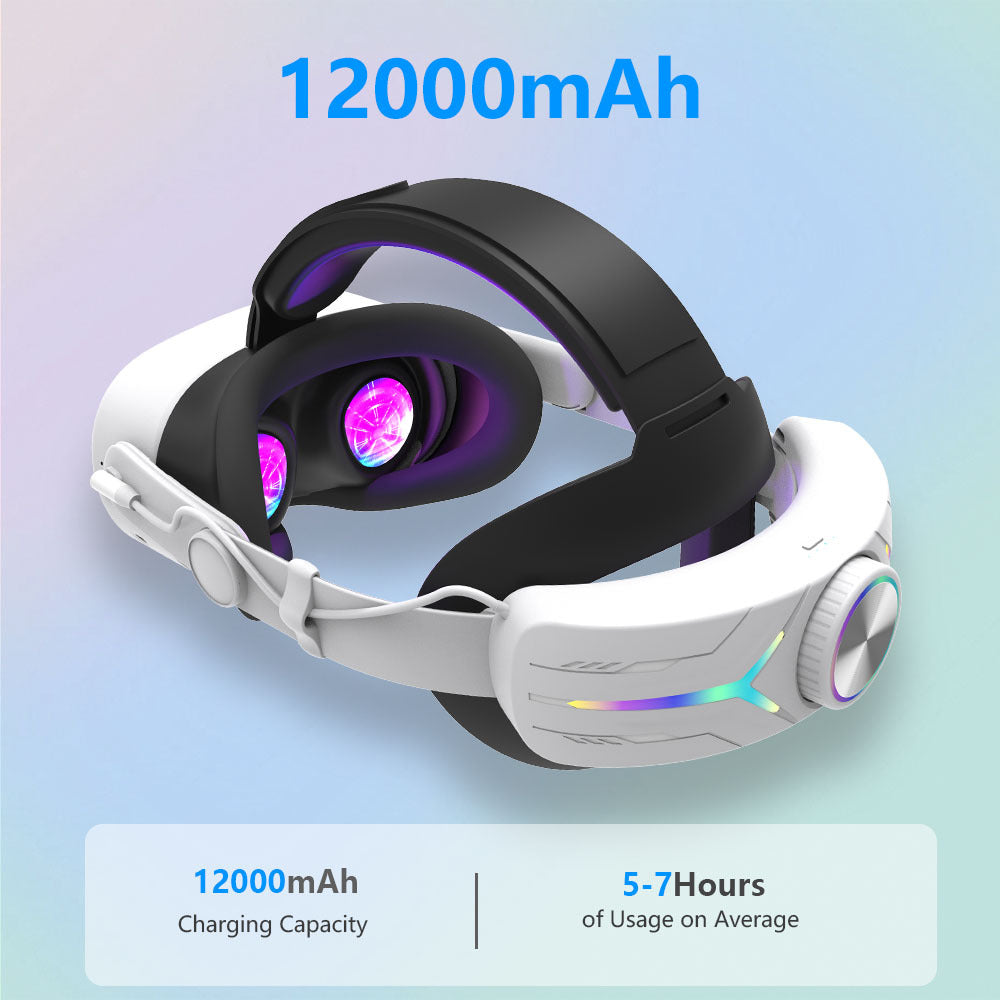 High-Tech VR Headset with Advanced Colour Technology