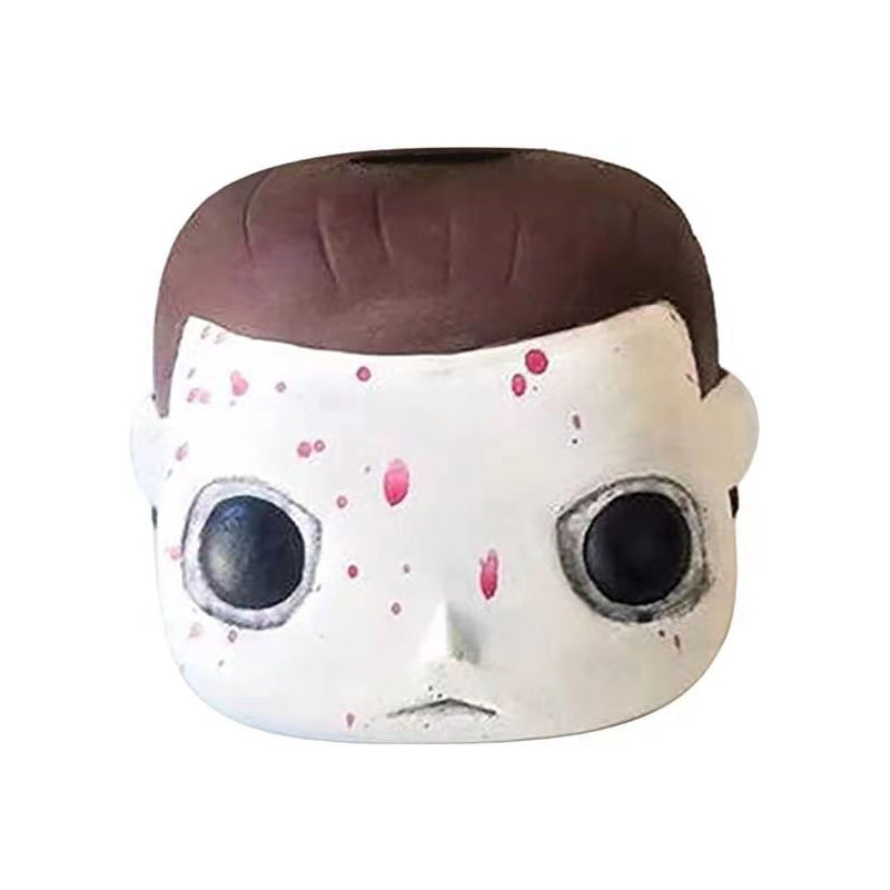 Horror Movie Mini Planter – Spooky Face Plant Pot Gift