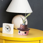 Horror Movie Mini Planter – Spooky Face Plant Pot Gift