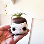 Horror Movie Mini Planter – Spooky Face Plant Pot Gift