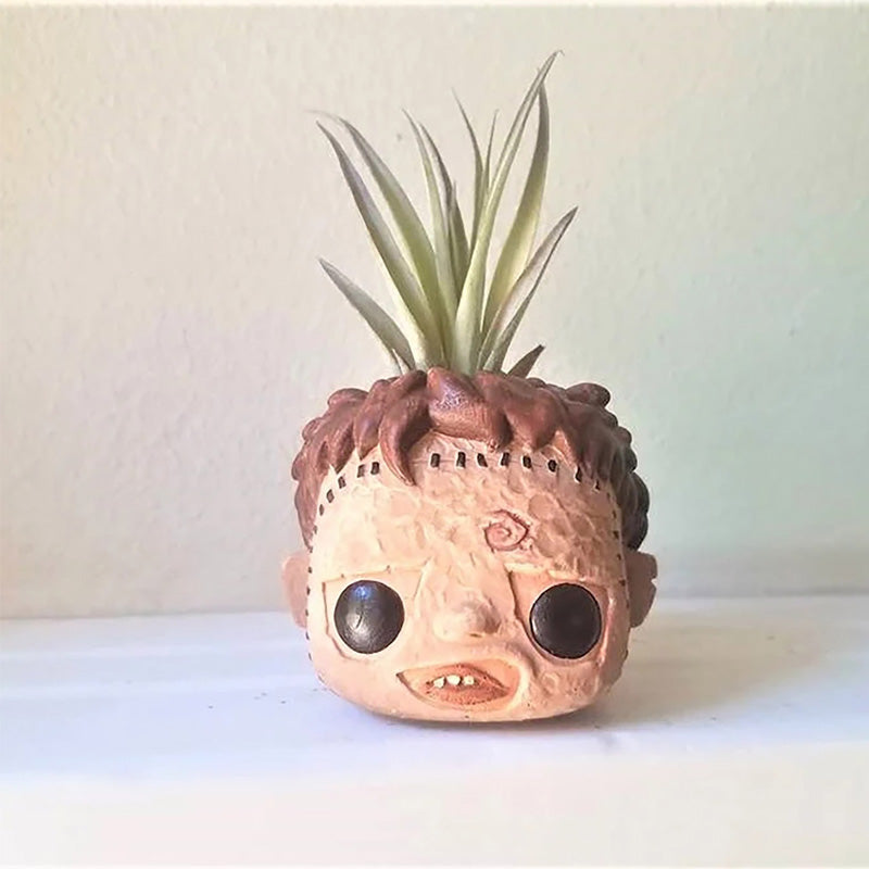 Horror Movie Mini Planter – Spooky Face Plant Pot Gift