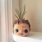 Horror Movie Mini Planter – Spooky Face Plant Pot Gift