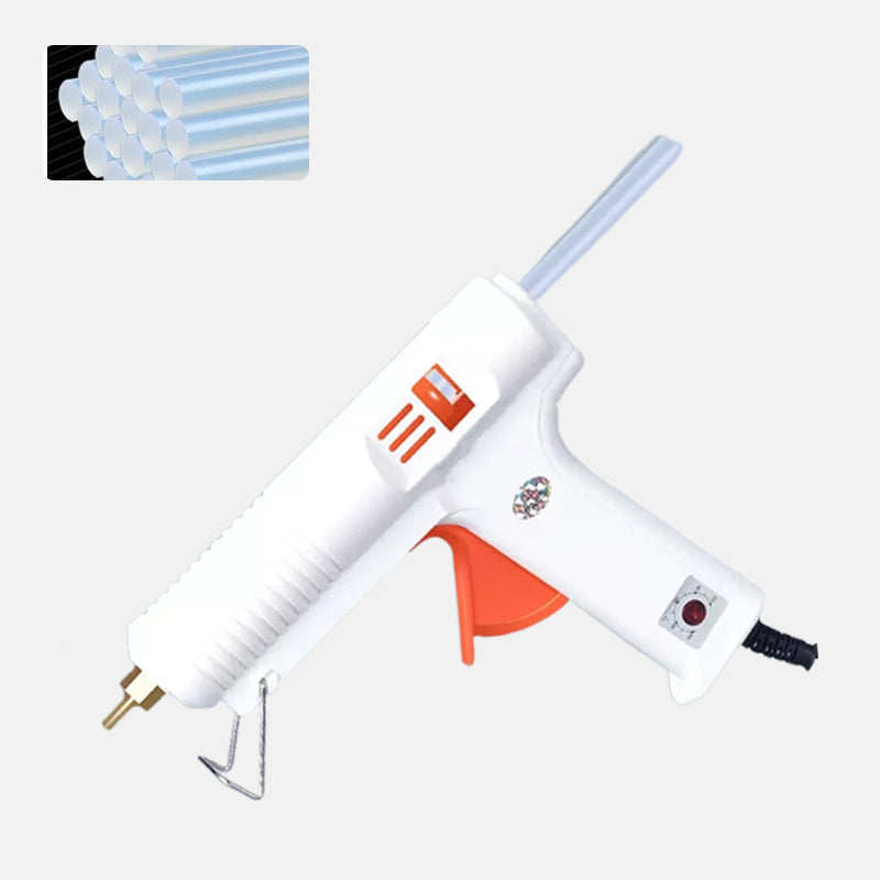 Hot glue gun set with 30 high-quality glue sticks