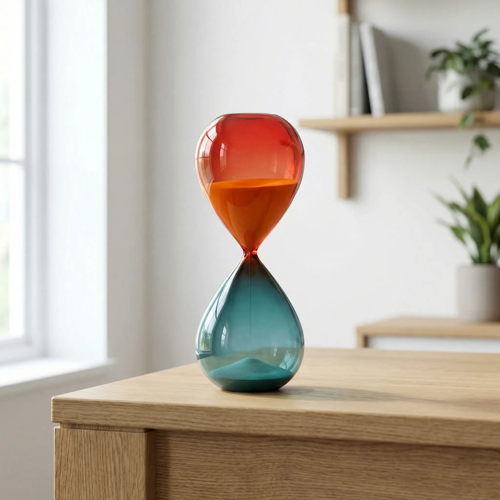 Hourglass | Two-Tone Modern Design & Multiple Time Options