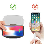 HUD Navigation Projector with Wireless Charging