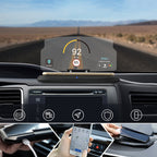 HUD Navigation Projector with Wireless Charging