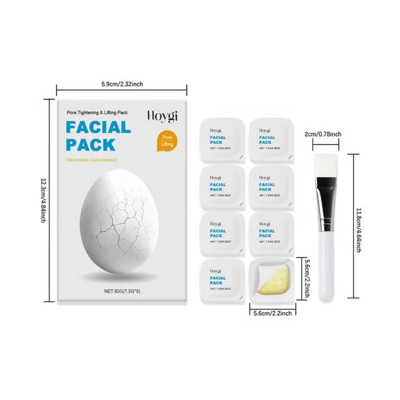 Hydrating Facial Mask Gift Set for Smooth Skin Repair