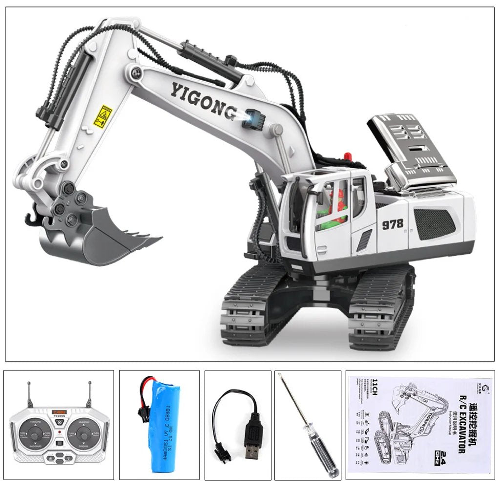 Boneroshop | Hydraulic Full Metal Graver G308H 1/14 RTR