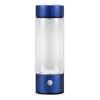 Hydrogen water bottle with electrolysis generator