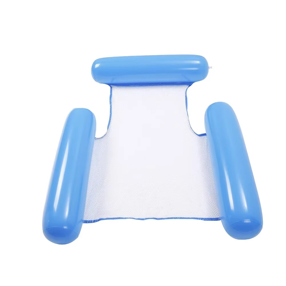 Inflatable Water Hammock Recliner Pool Float Lounge Bed