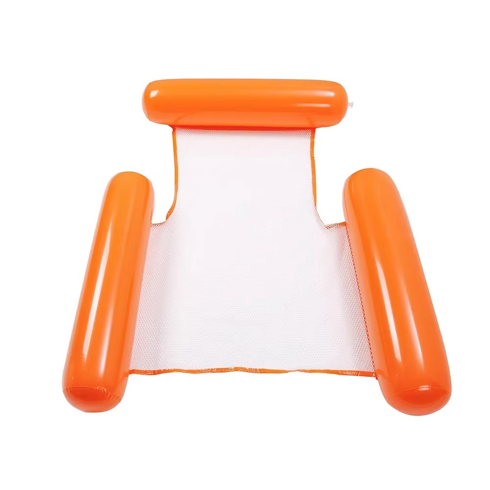Inflatable Water Hammock Recliner Pool Float Lounge Bed