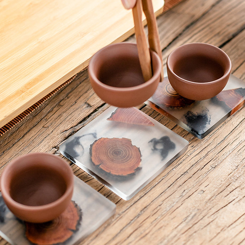 Ink Style Coaster Set