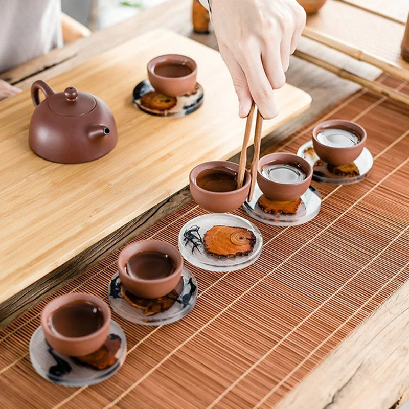 Ink Style Coaster Set