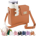Insulated Beverage Holder Satchel