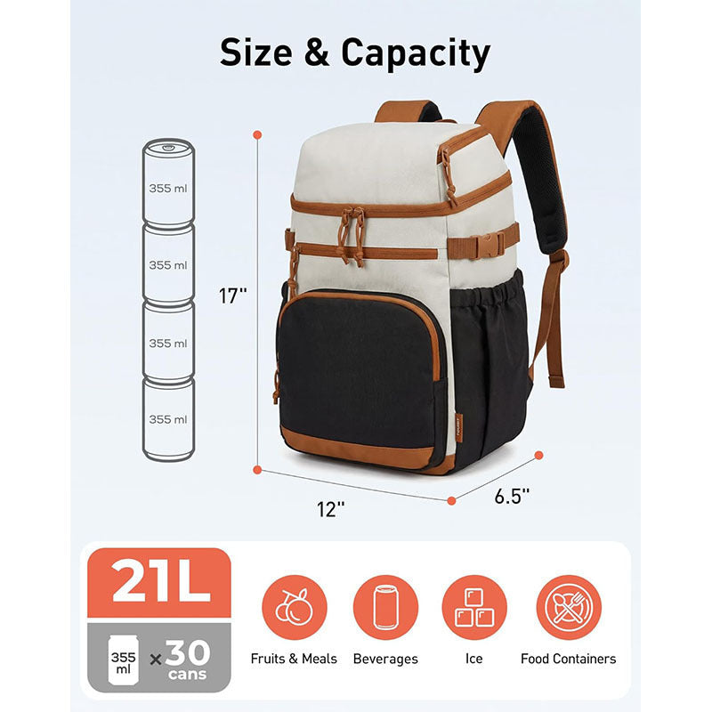 Insulated Lunch Cooler Backpack