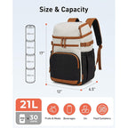 Insulated Lunch Cooler Backpack