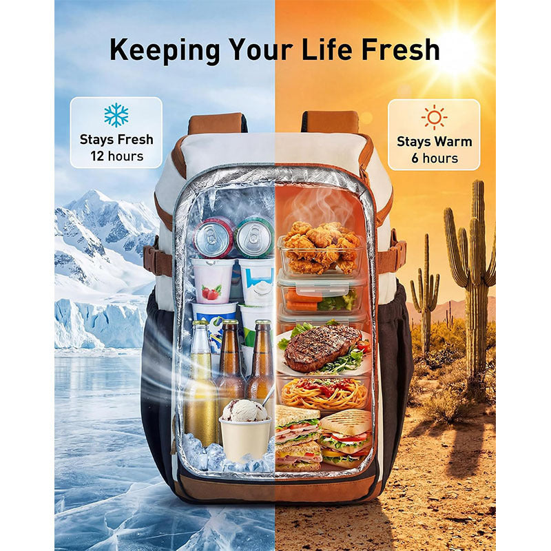 Insulated Lunch Cooler Backpack