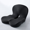 Integrated lumbar support cushion