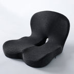 Integrated lumbar support cushion