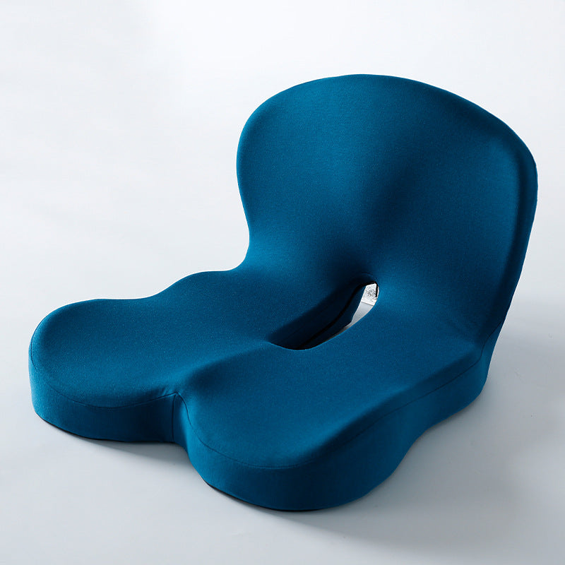 Integrated lumbar support cushion