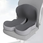 Integrated lumbar support cushion