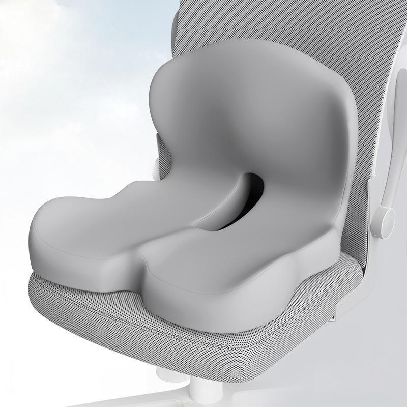 Integrated lumbar support cushion