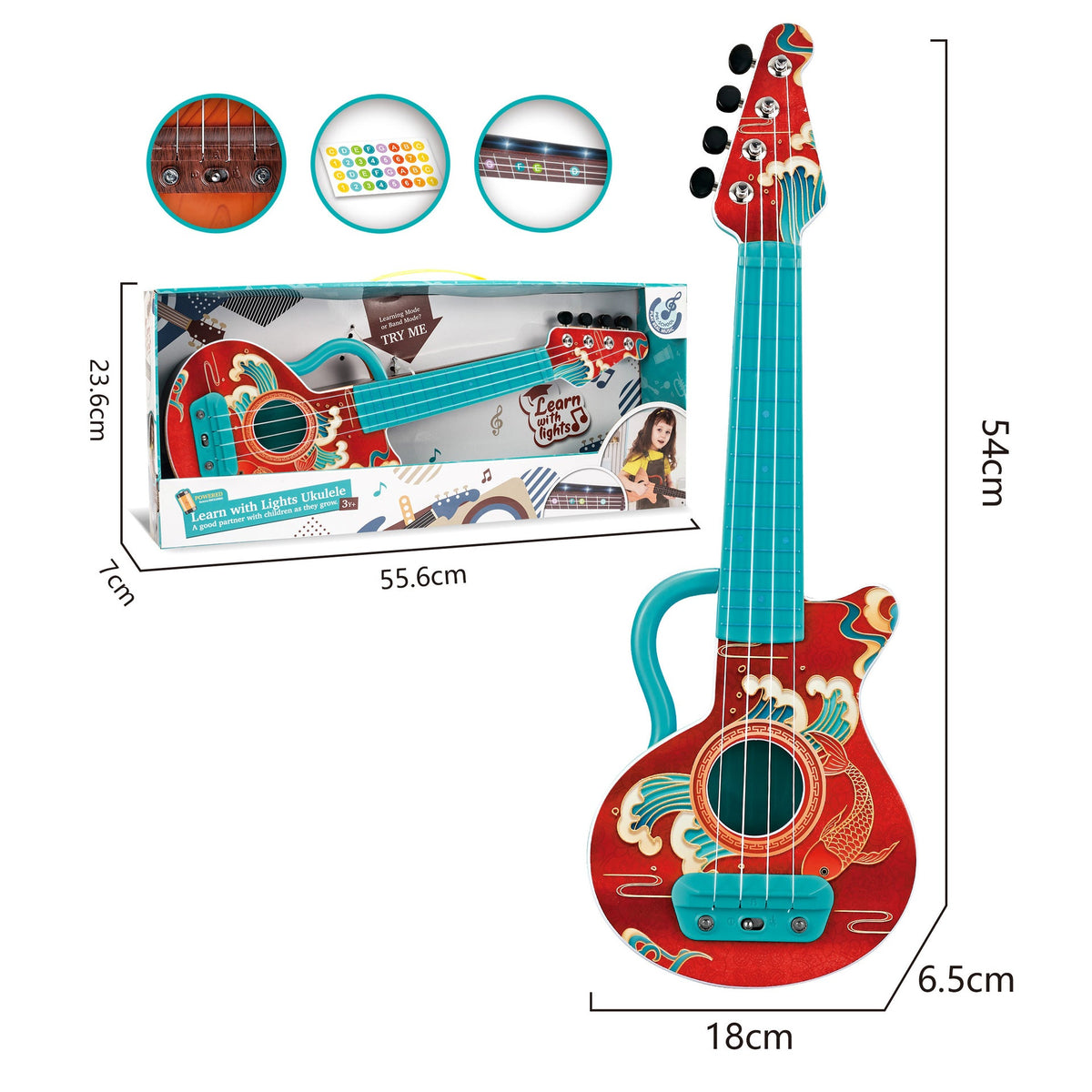 Interdraft Learning Ukulele