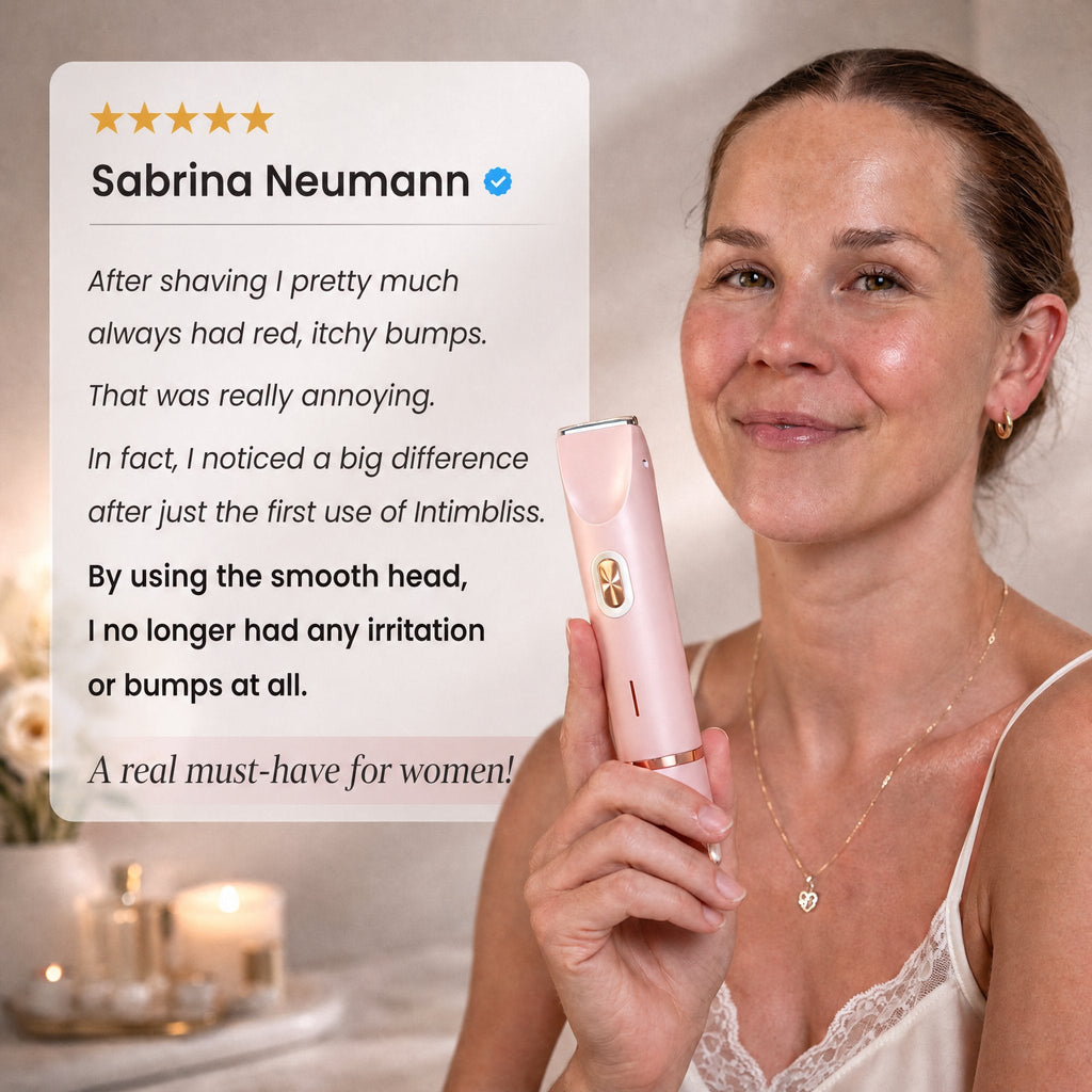 Intimate trimmer for women with 2 attachments | IntimLisse