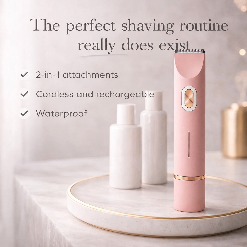 Intimate trimmer for women with 2 attachments | IntimLisse