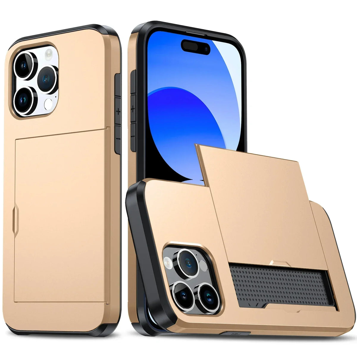 iPhone case with card holder