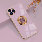 iPhone Case with Metal Stand Ring