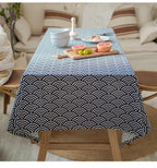 Japanese Linen Tablecloth – 100% Sustainable