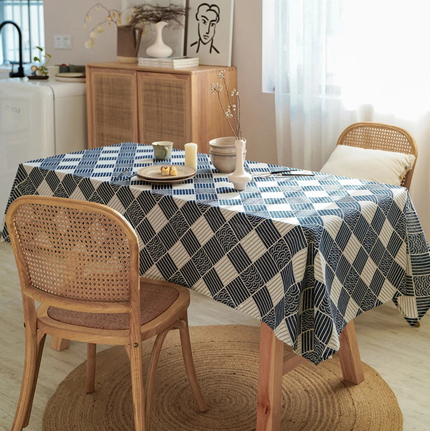 Japanese Linen Tablecloth – 100% Sustainable