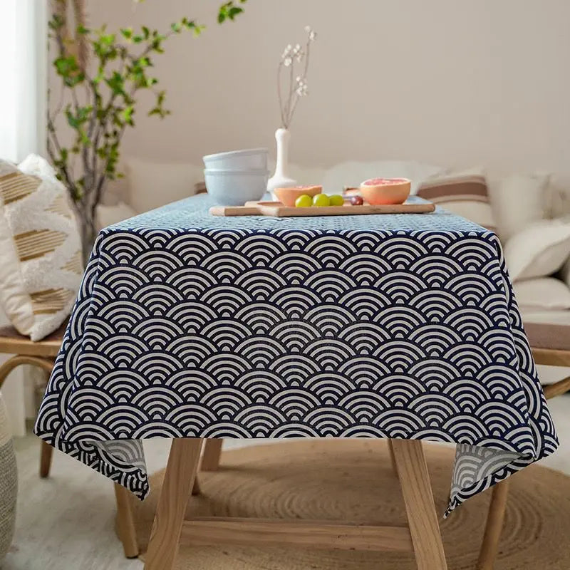 Japanese Linen Tablecloth – 100% Sustainable