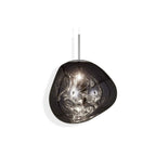 Jessamy | Molten Acrylic Globe Pendant Light with Mirrored Finish for Dining and Kitchen Spaces