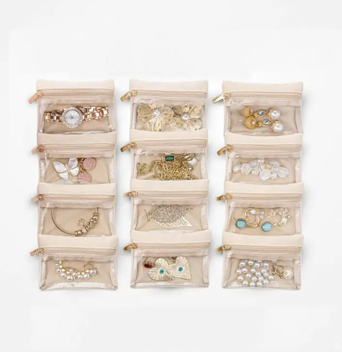 Jewellery Box with Transparent Compartments – Organised and Protected Storage