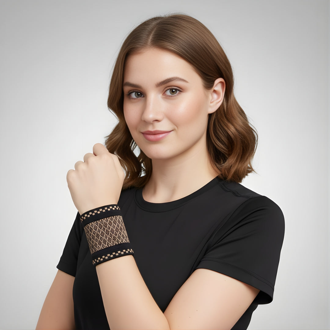 Copper‑Infused Compression for Wrist Pain Relief – Breathable Low‑Profile Sleeve for Everyday & Sports Boneroshop